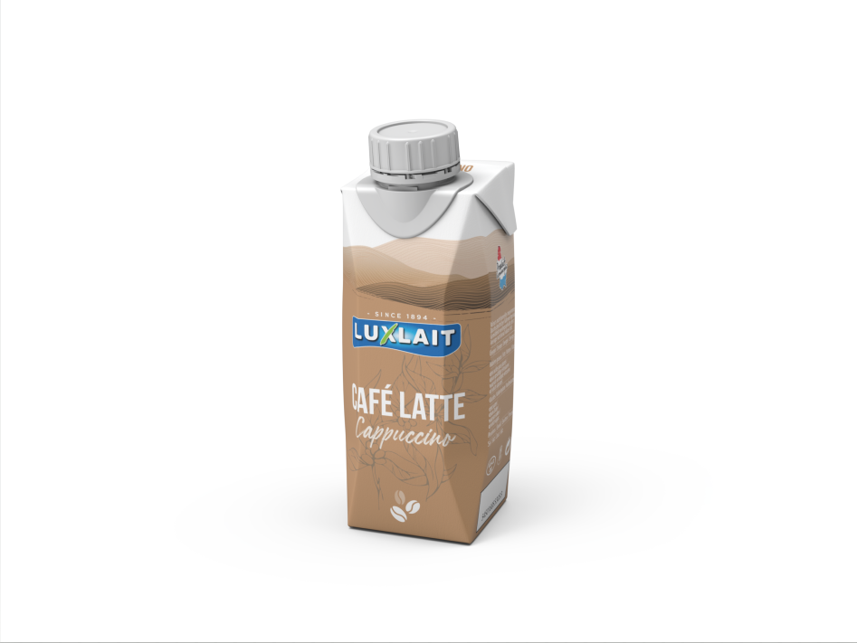 LUXLAIT  CAFÉ LATTE CAPPUCCINO UHT 0.25L pvc 1.29