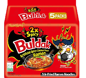 BULDAK RAMEN POULET EXTRA  PIQUANTX2 SAMYANG 5X140GR