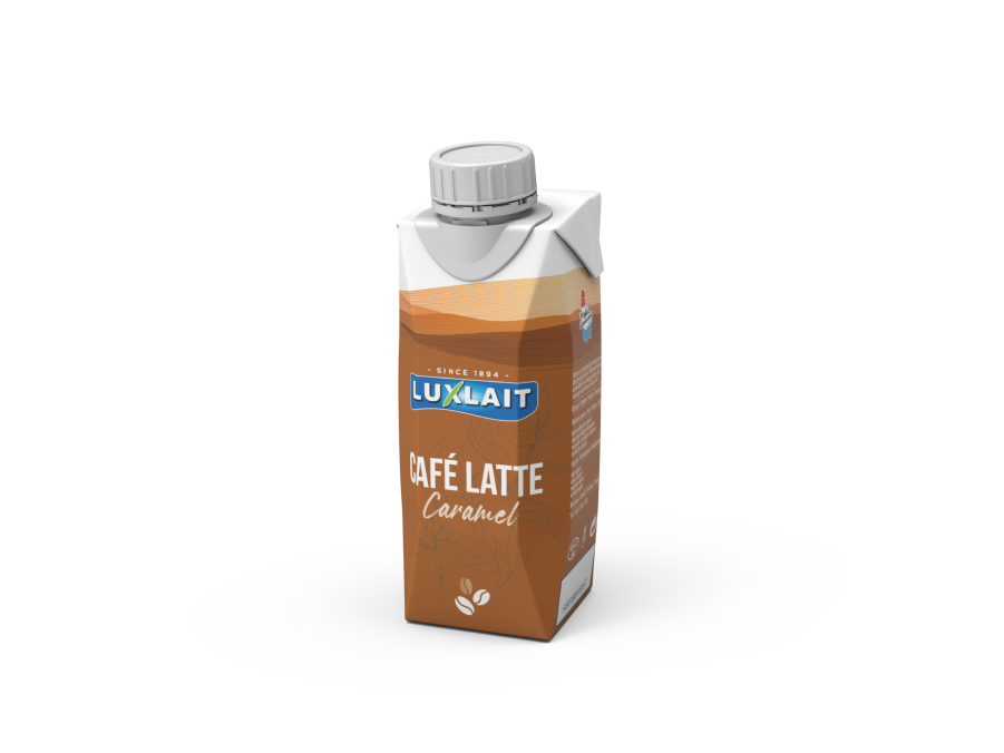 LUXLAIT  CAFÉ LATTE CARAMEL UHT 0.25L P.V.C 1.29