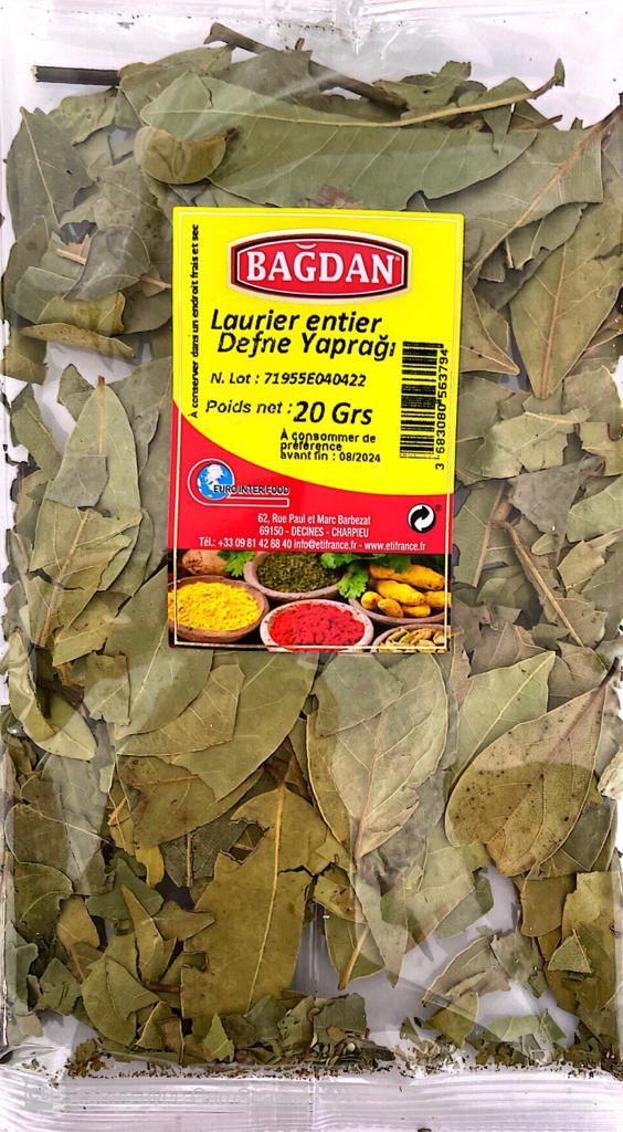 BAGDAN DEFNE YAPRAGI 50 GR (feuilles de laurier)