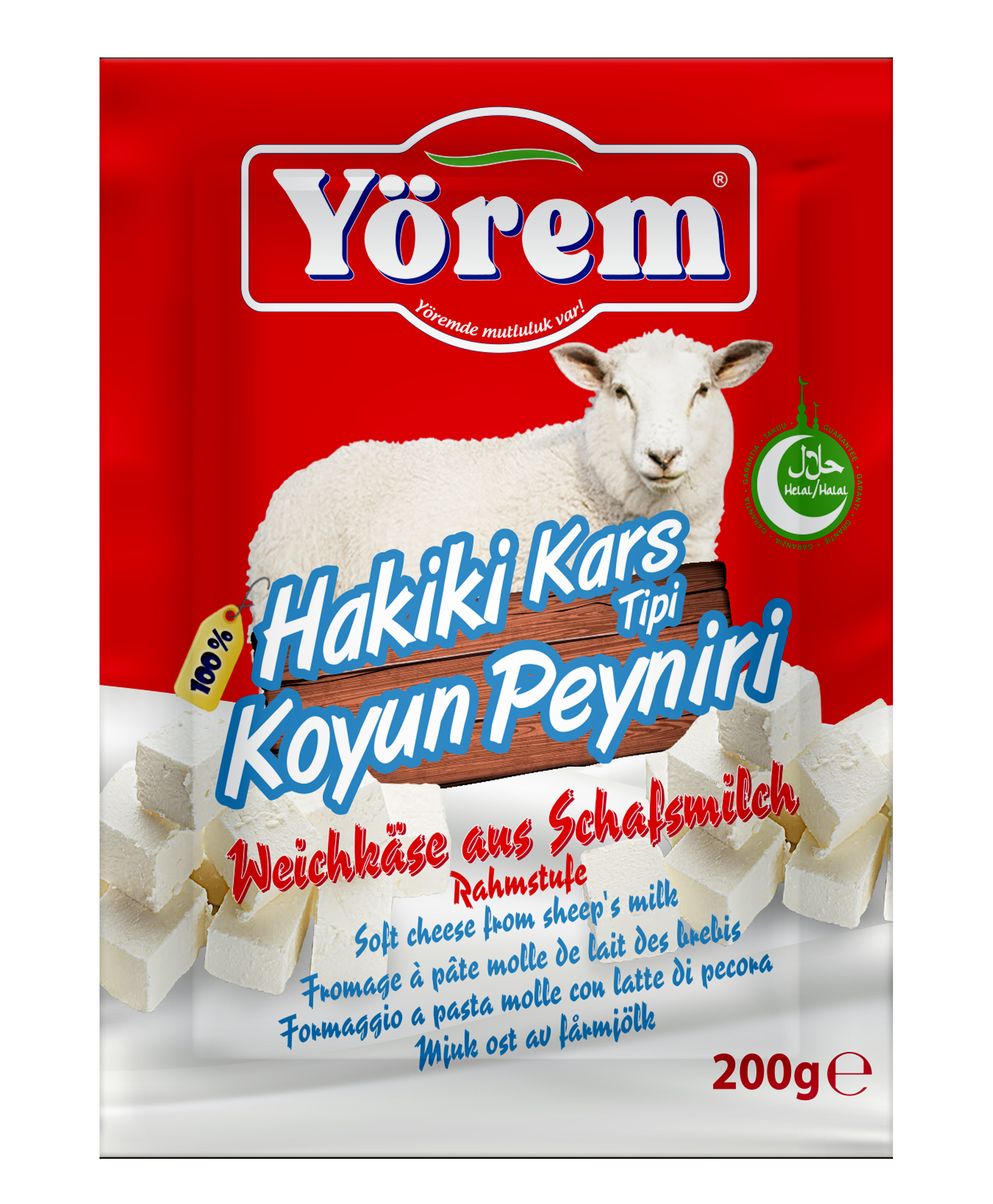 YOREM KARS KOYUN PEYNIR 200 GR (fromage brebis de Kars)