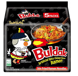 BULDAK RAMEN SAUTE POULET PIQUANT 5X140GR
