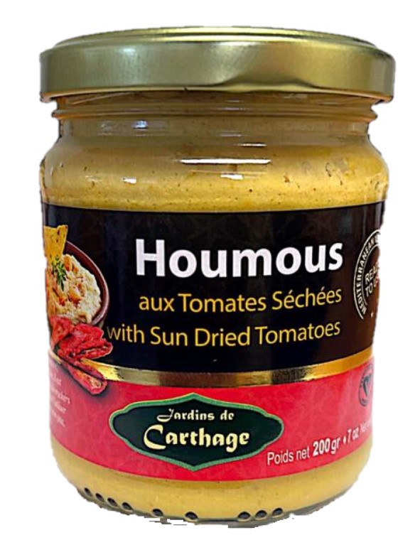 JDC HUMUS KURU DOMATES  12X200GR (houmous tomate sechées)