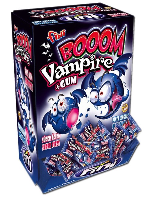 FINI WAMPIRE BOOM GUM 200 PCS (chewing-gum vampire)