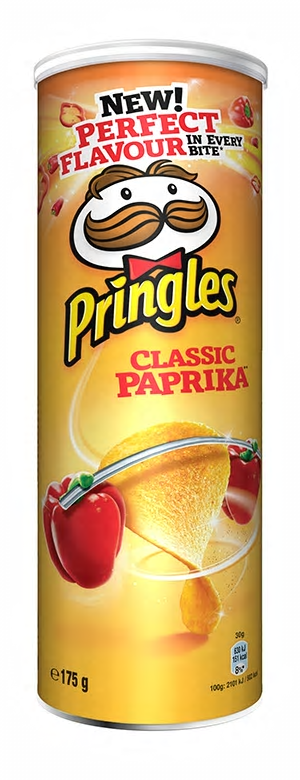 PRINGLES PAPRIKA 19X165GR