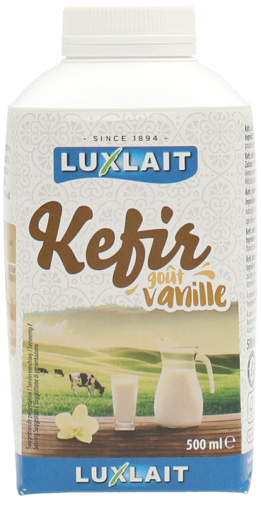 LUXLAIT KEFIR SAVEUR VANILLE - 1,5 % MG - 500 ml