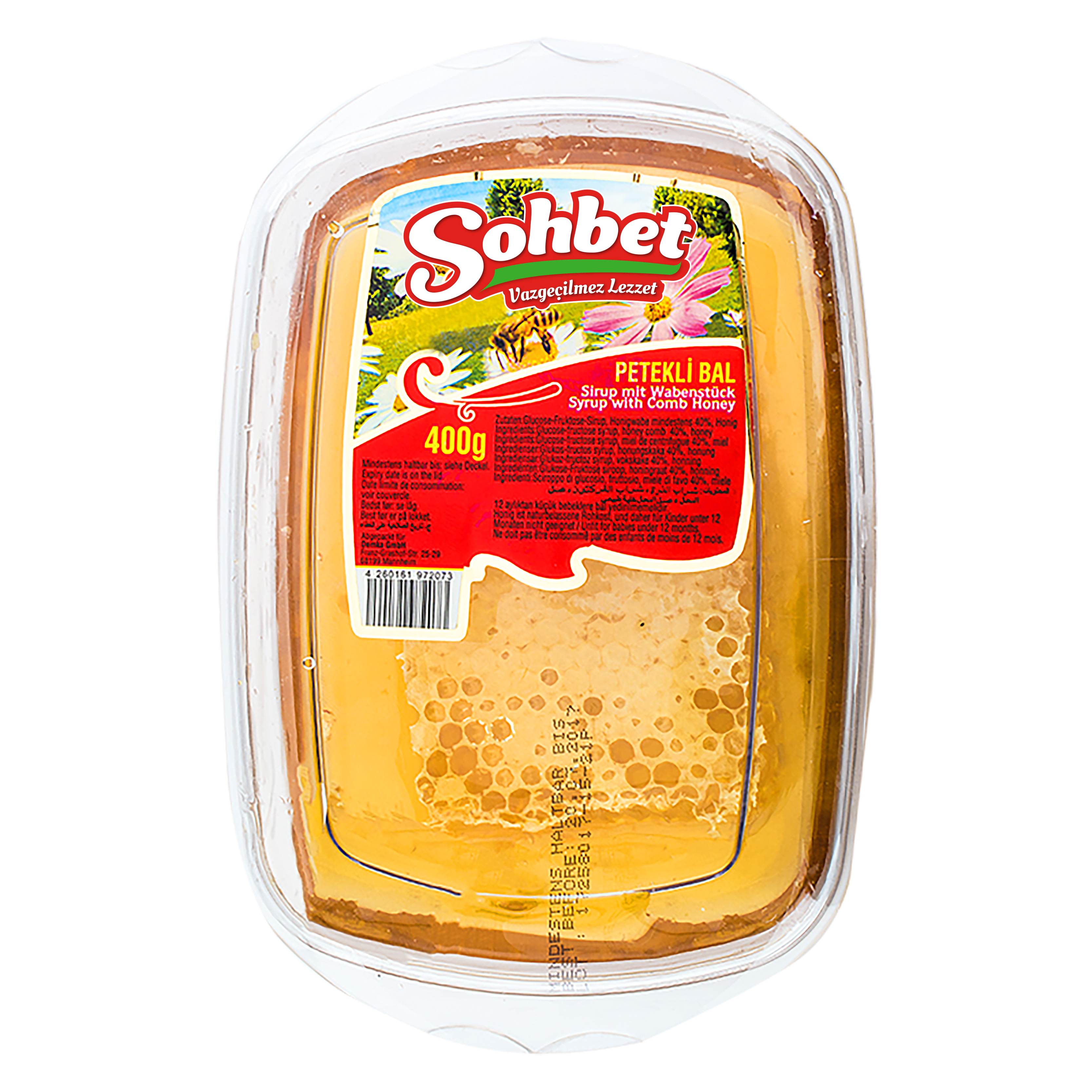 SOHBET TABAK BAL 400 GR (miel)