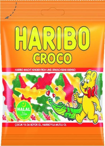 HELAL HARIBO CROCO 100 GR