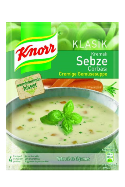 KNORR KREMALI SEBZE CORBASI 65 GR (soupe de légume a la creme)