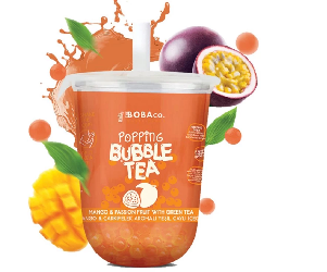 POPPING BUBBLE TEA 12x33CL MANGUE PASSION