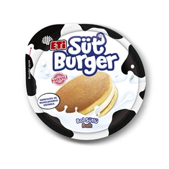 SUT BURGER 12X36 GR (burger lait)