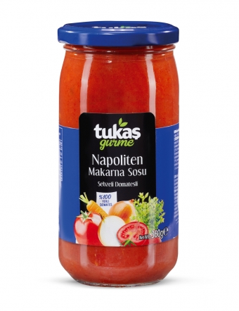 TUKAS NAPOLI MAKARNA SOSU 370 GR ( SAUCE PATE)