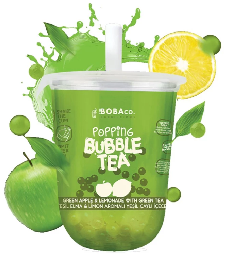 POPPING BUBBLE TEA 12x33CL POMME CITRON