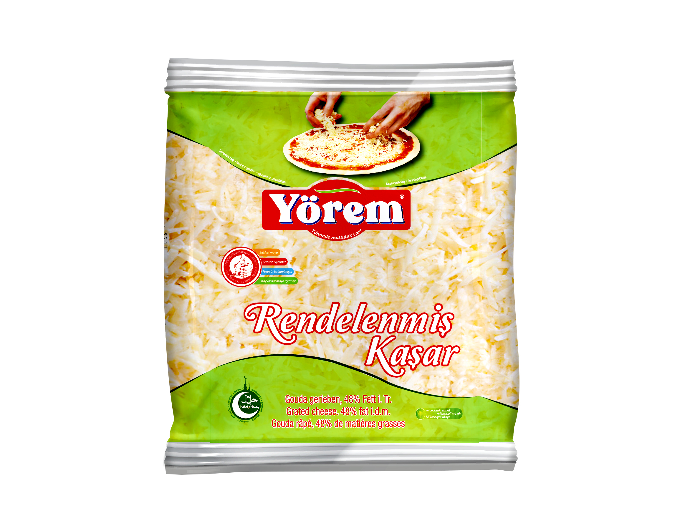 YOREM RENDELENMIS KASAR  (gouda rappé 400 gr)