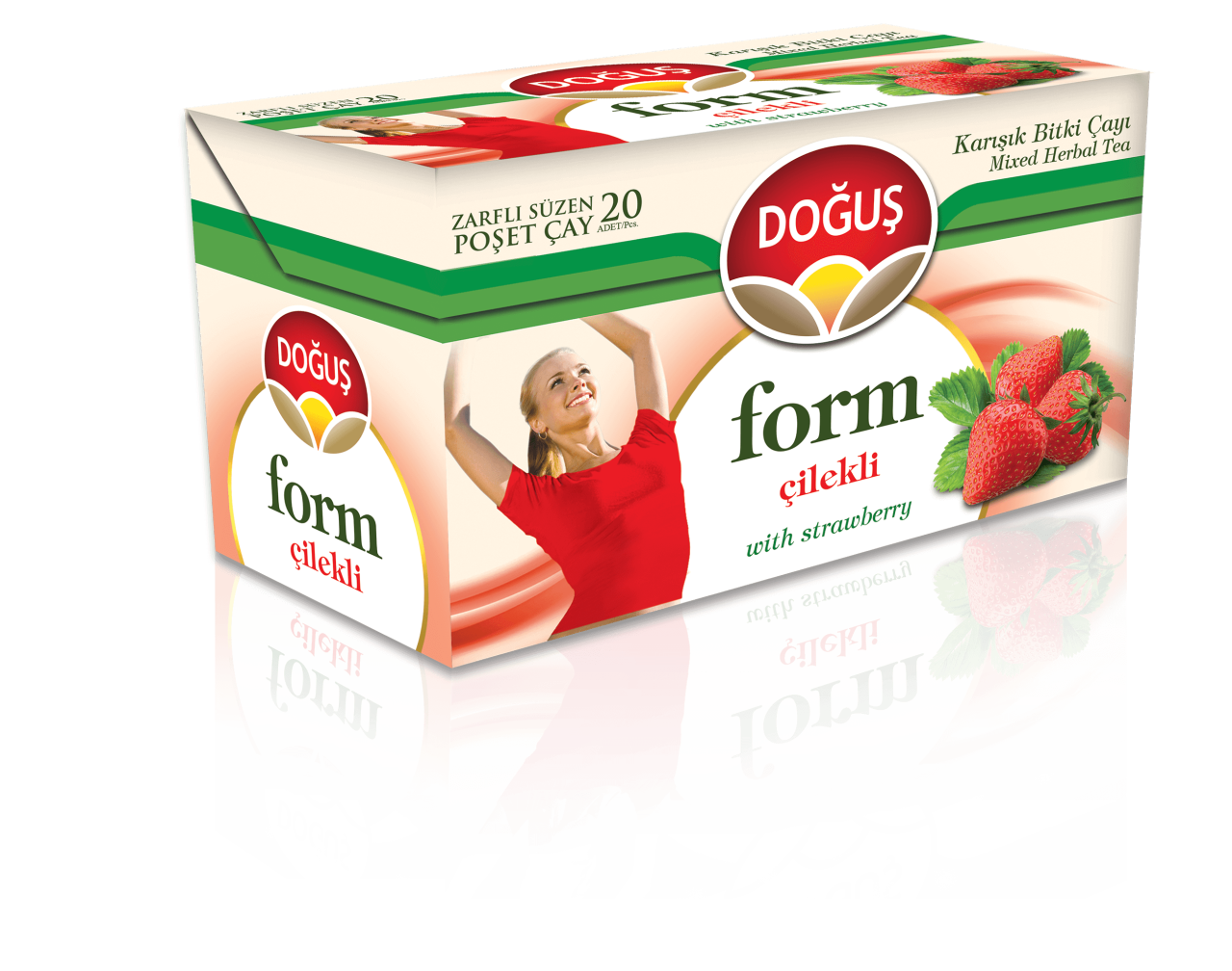 DOGUS FORM CILEKLI 20'ER (thé minceur fraise)