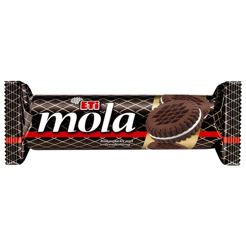 ETI MOLA 100 GR ( biscuit cacao avec crème)
