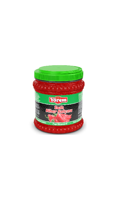YOREM TATLI BIBER SALCASI 6X1200 GR (double concentré de piment doux)