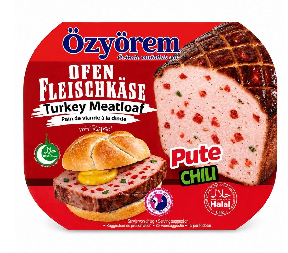 PAIN DE VIANDE - DINDE CHILI 14X180GR