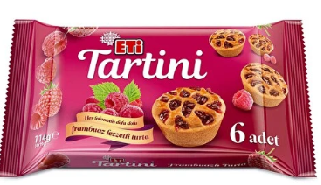 ETI TARTINI FRAMBUAZLI 14x114gr (tartelette framboise)