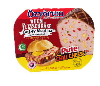 PAIN DE VIANDE - DINDE CHILI CHEESE 14X180GR
