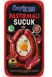 OZYOREM PASTIRMALI SUCUK 5x300G ( sucuk au pastrami )  4.99