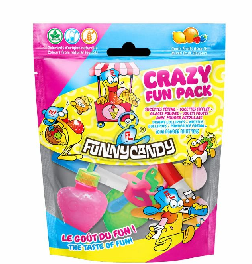 FUNNYCANDY CRAZY FUN PACK 16X69GR (BONBONS MIX)