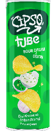 DOGUS CIPSO TUBE SOUR CREAM & ONION 19X160GR